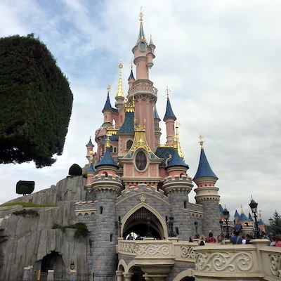 Le château de Disneyland à Marne-la-Vallée