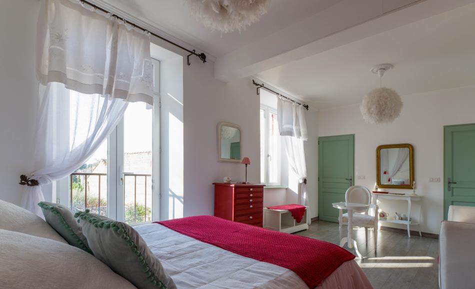 L'Oréliane chambre d'hôtes en Provence chambre Angevine