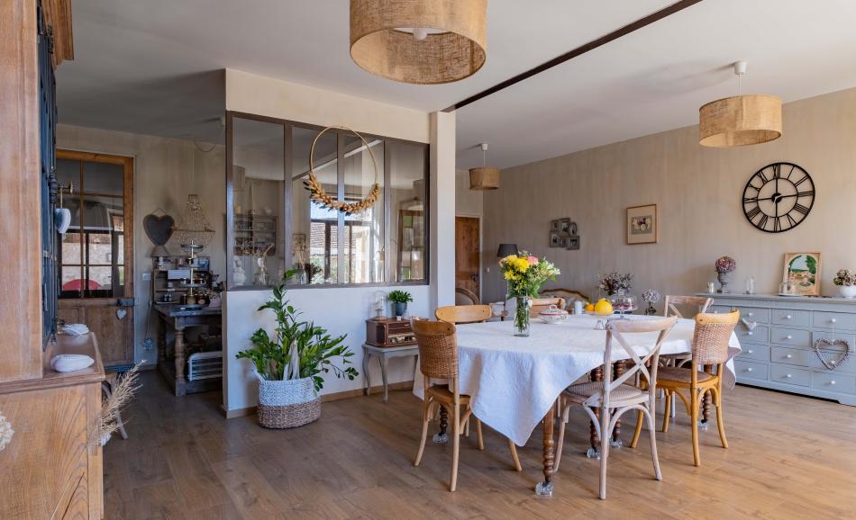 L'Oréliane chambre d'hôtes en Provence salle de séjour