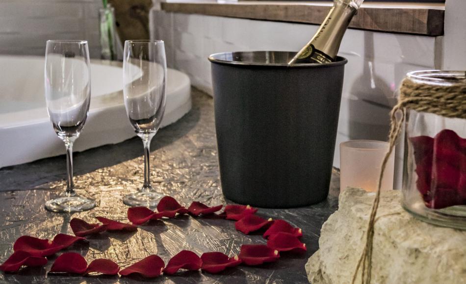 les hauts de bagadou décoration romantique