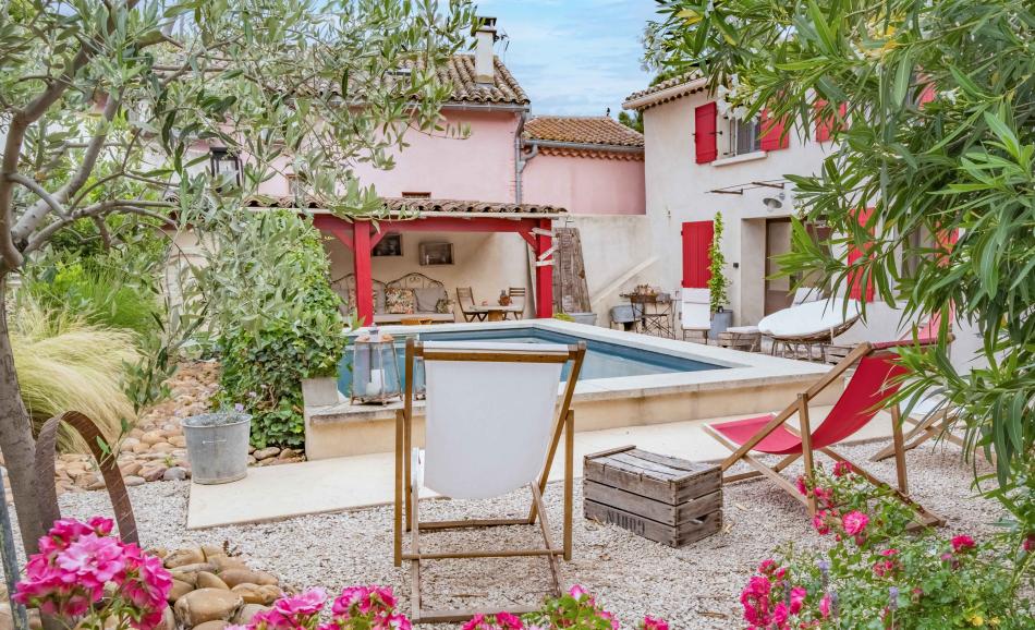 L'Oréliane chambre d'hôtes en Provence piscine