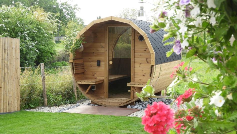 bulle de babel sauna tonneau