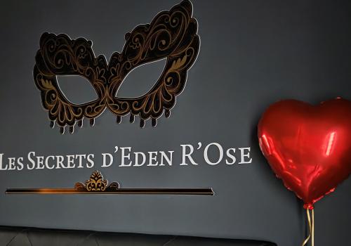 Les Secrets d'Eden Rose love room à Limoges chambre 50 nuances Grey