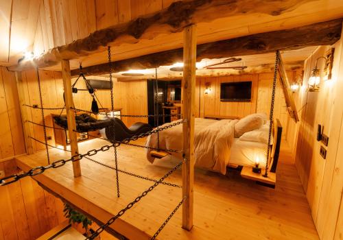 Viking Room - Loveroom près de Ploermel vue de la chambre insolite