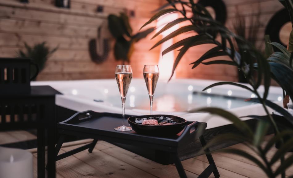 L'impasse des secrets love room à Cherbourg jacuzzi