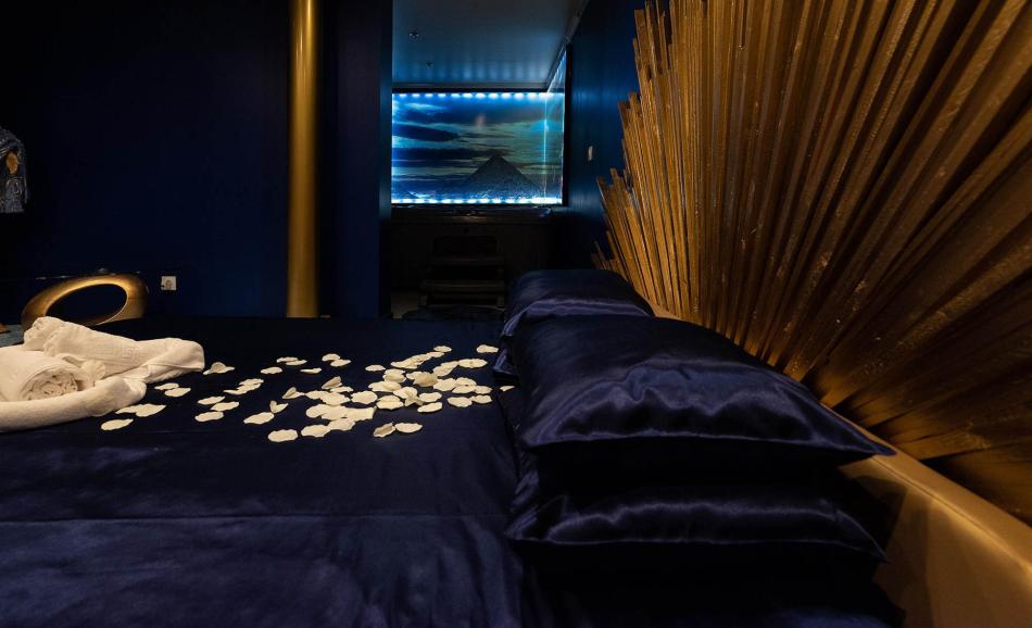 L'Hacienda la pharaonne jacuzzi décoration égypte