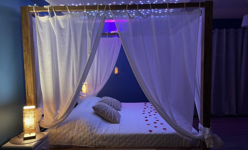 Loveroom Gard Suite Santorin weekend en amoureux