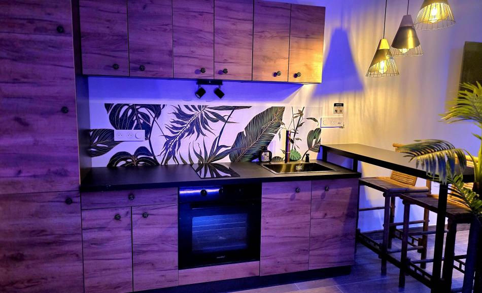 L'Olympe des Sens - cuisine jungle room