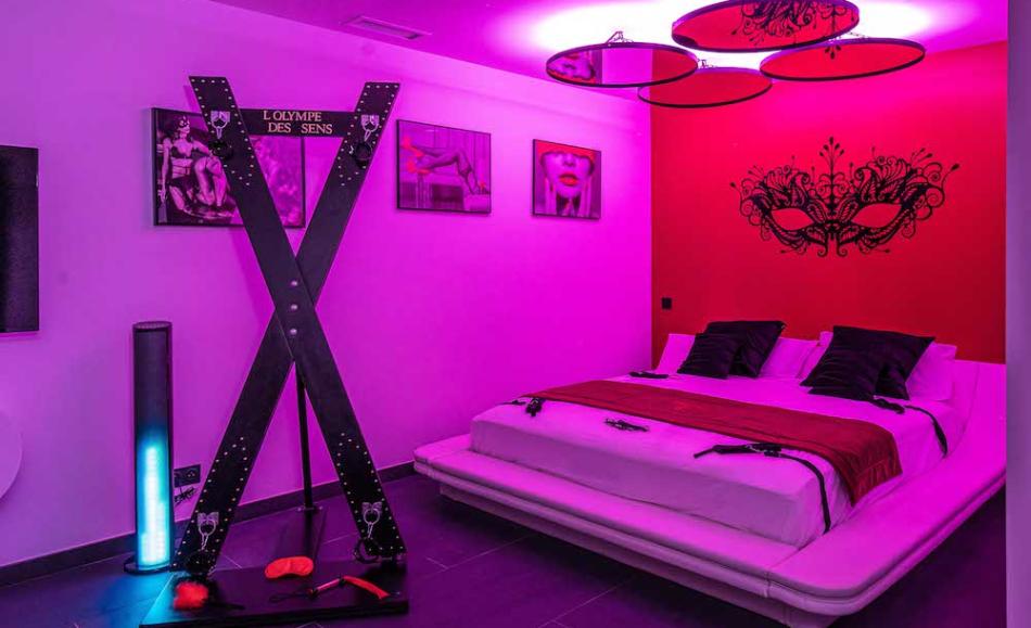 L’Olympe des Sens sex room dans l'Hérault