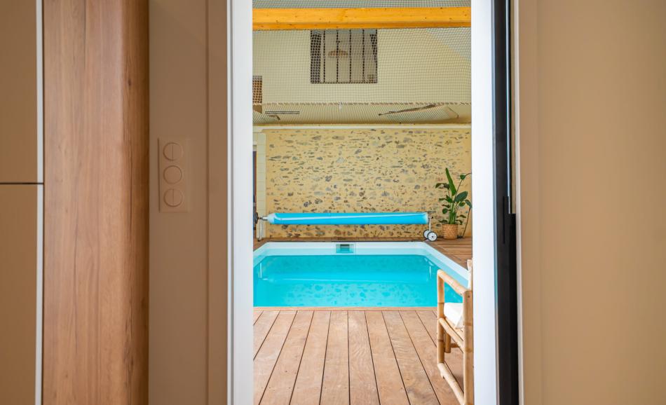 Chambre avec spa Sarthe La Grange de Clyna
