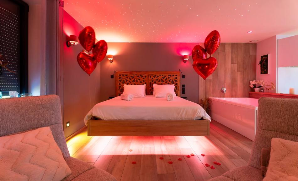 La Suite Spa du Domaine du Moulin 71 : love room en Bourgogne