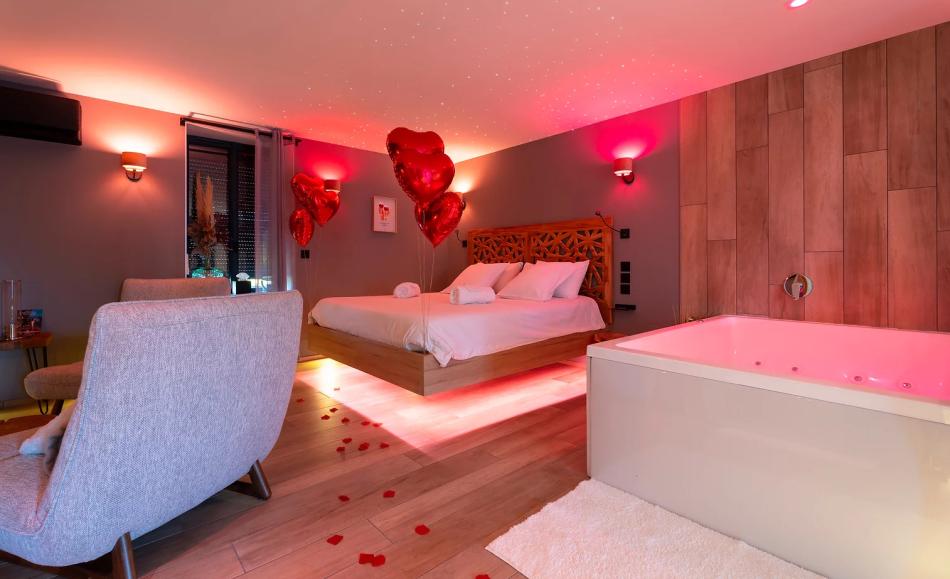 La Suite Spa du Domaine du Moulin 71 : love room en Bourgogne