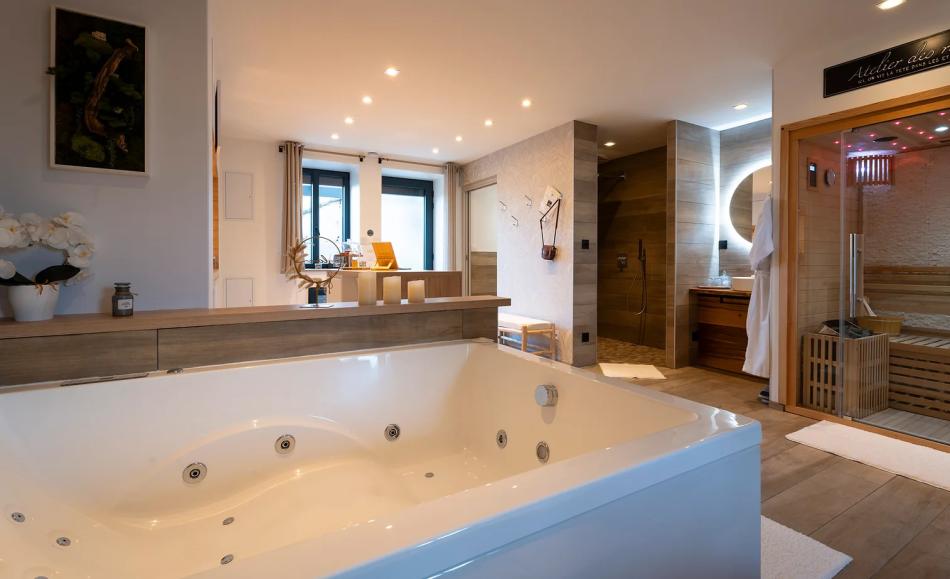 La Suite Spa du Domaine du Moulin 71 : love room en Bourgogne