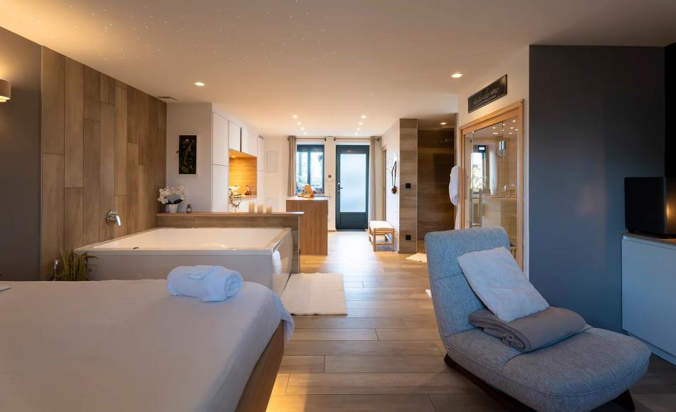 La Suite Spa du Domaine du Moulin 71 : love room en Bourgogne