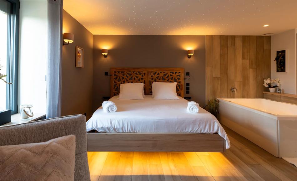 La Suite Spa du Domaine du Moulin 71 : love room en Bourgogne