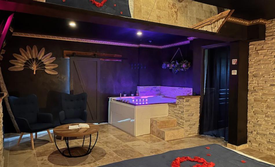 Le lodge des charmes loveroom en Eure et Loire