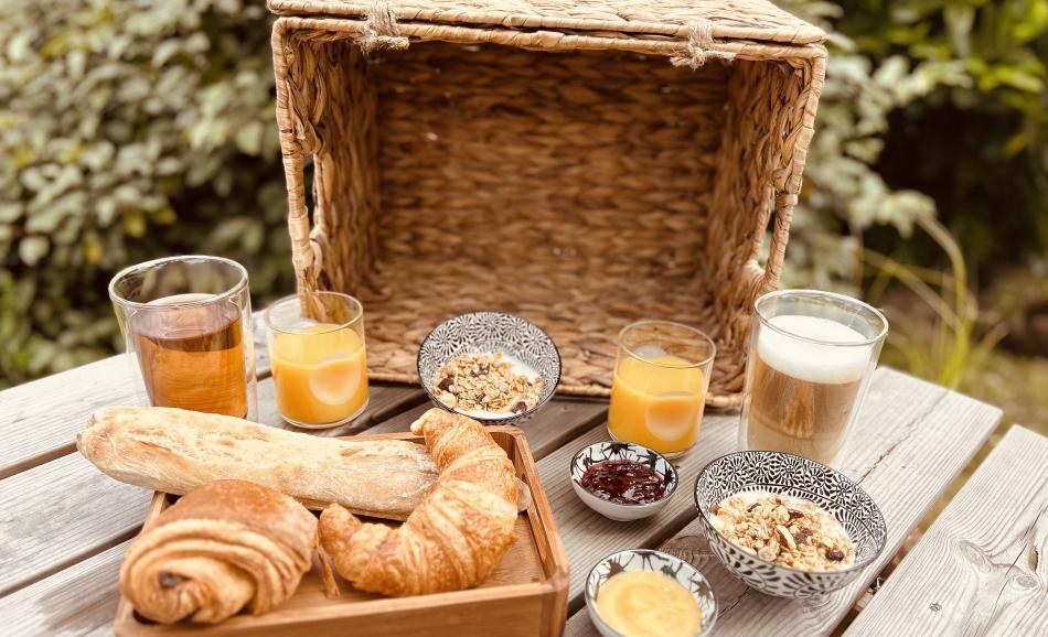 Les Noyers de Gaudelle - Petit déjeuner gourmand dans le Lot