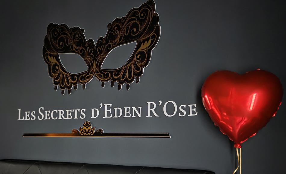 Les Secrets d'Eden Rose love room à Limoges chambre 50 nuances Grey