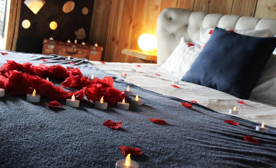 Lodge des charmes en Eure et Loire - hébergement romantique avec jacuzzi