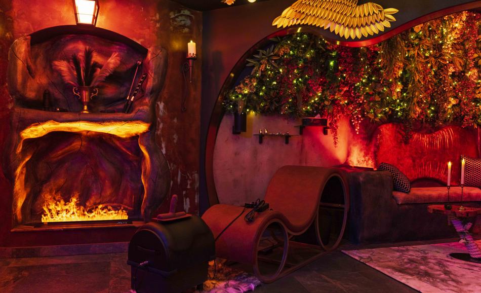 Love and Sex Room expérience BDSM à Nimes fauteuil tantra et sybian cowgirl