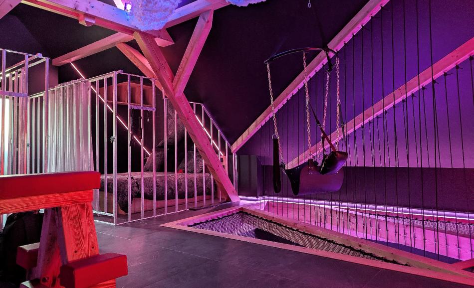 Le Loft des Secrets du Castel : loveroom entre Strasbourg et Colmar