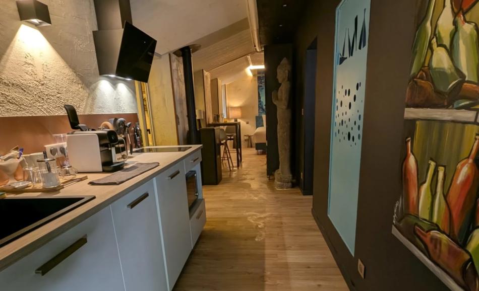 Les Suites du Bouddha Bleu loveroom à Carnac