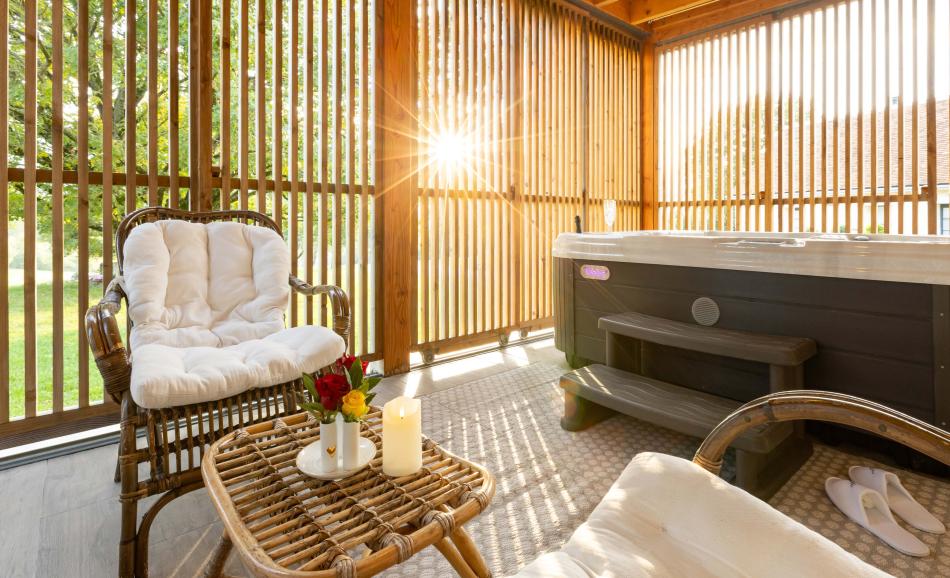 Loveroom en Touraine pour une week-end en amoureux dans le gite Vénus et Cupidon du Hameau de la Closerie
