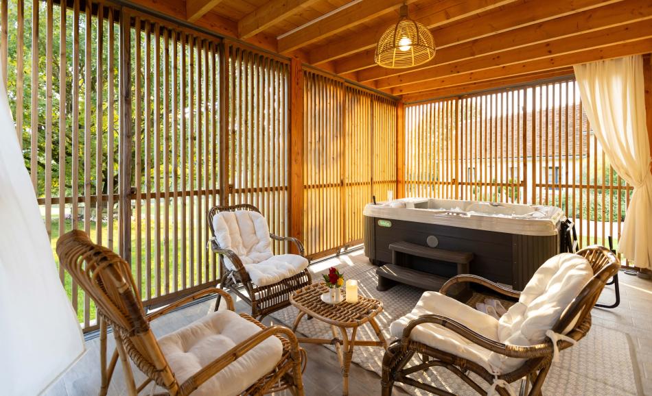 Loveroom en Touraine pour une week-end en amoureux dans le gite Vénus et Cupidon du Hameau de la Closerie