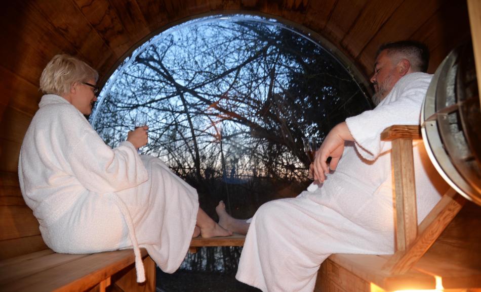 lodges des grands crus sauna nuit insolite en Bourgogne