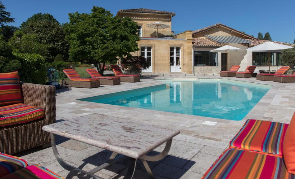 Château du Palanquey hôtel spa en Gironde avec piscine