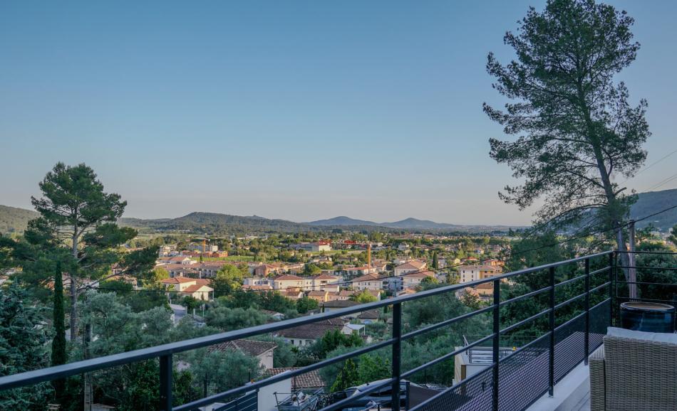 Villa Amédéo loveroom avec vue dans le var